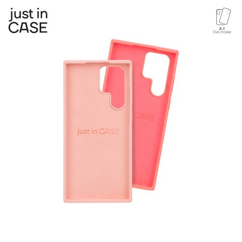 2u1 Extra case MIX PLUS paket PINK za S22 ultra slika 1