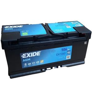 Akumulator EXIDE AGM Start-Stop 12 V 106 Ah