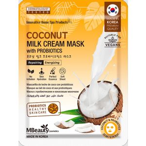 MBeauty maska za lice sa kokosovim mlijekom 1 kom