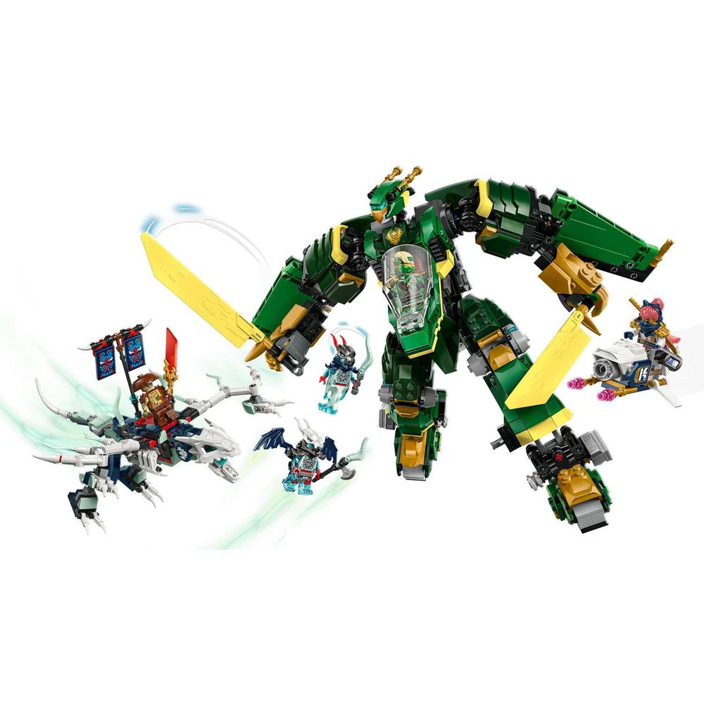 LEGO 71845 Lloyd's Jet Mech slika 3