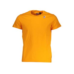 K-WAY ORANGE MEN'S SHORT SLEEVE T-SHIRT