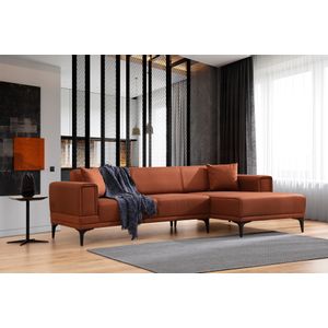 Ugaona Sofa- Krevet Horizon Right - Crvena