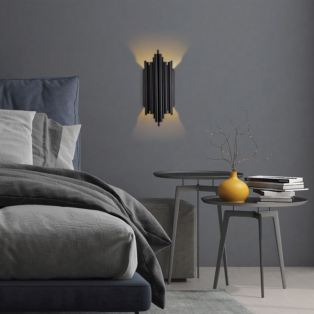 Reis - 13340 Crna Zidna Lampa slika 2