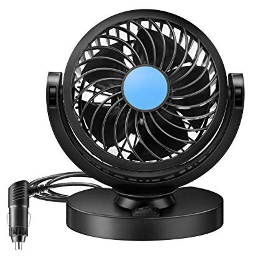 Ventilator za auto 12V - Savršeno rješenje za ljetne vrućine slika 1
