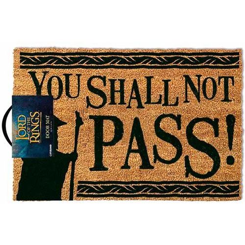 The Lord of the Rings You Shall Not Pass Doormats slika 1