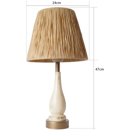 YL515 Cream Table Lamp slika 3