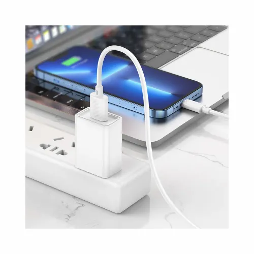 HOCO USB kabel za iPhone Lightning 8-pin 2.4A Gratifed X88 bijeli slika 3