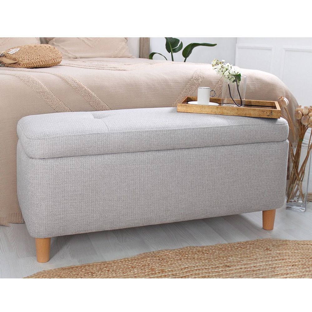 Rocio - Svijetlo Sivi Pouf slika 1
