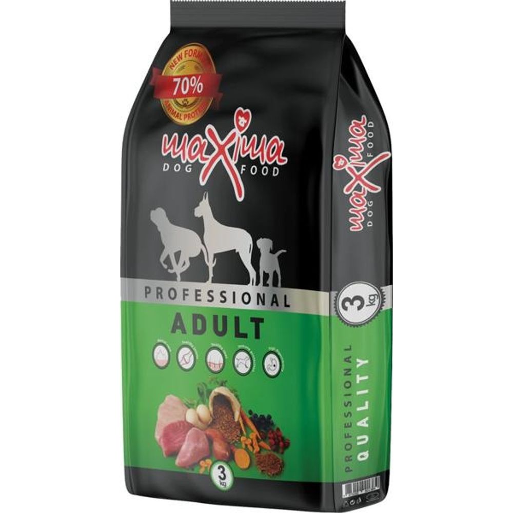 Maxima Adult Hrana za pse 3kg slika 1