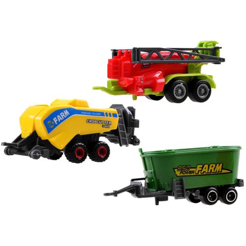Set traktora i poljoprivrednih strojeva ZA4366 slika 5