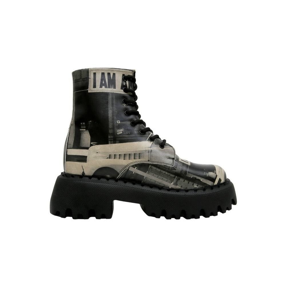 DOGO Duboke čizme Navy I am an American slika 4