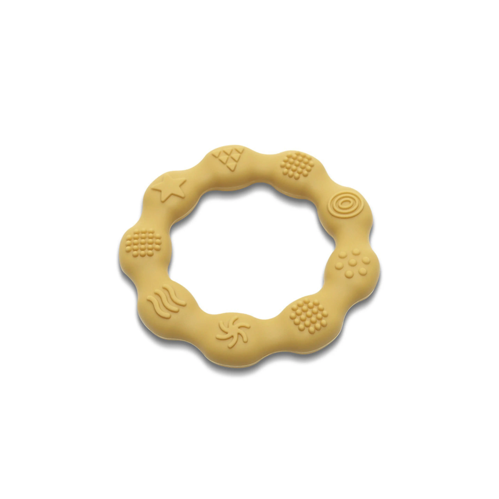 Lorelli Silikonska glodalica Ring, Žuta slika 3