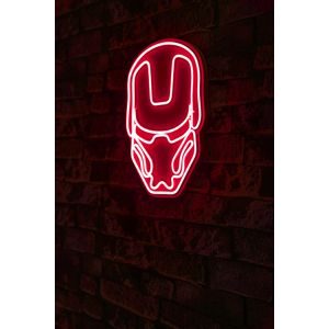 Wallity Ukrasna plastična LED rasvjeta, Iron Man - Red