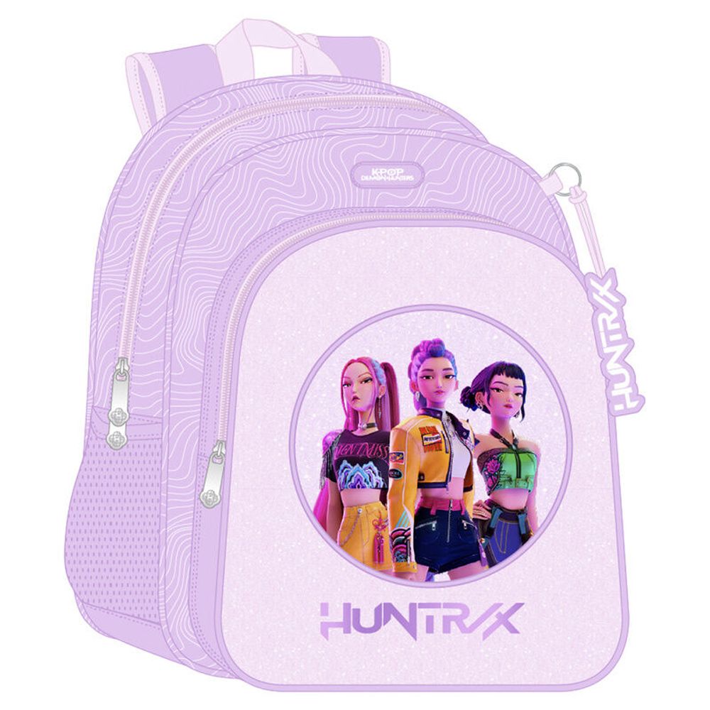 Mochila Iconic Kpop Demon Hunters 38 cm adaptable slika 2