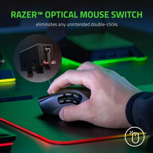 Razer Gaming Mis Naga Pro Wireless slika 8