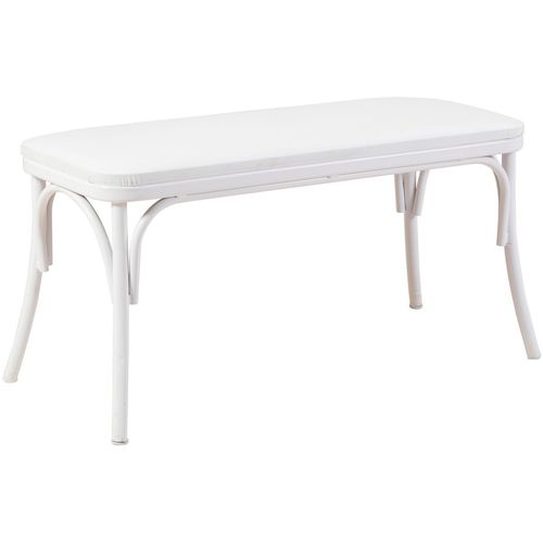 Woody Fashion Klupa, Bijela boja, Oliver Bench -  White slika 2