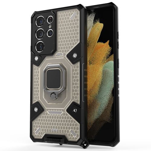 Techsuit - Honeycomb Armor - Samsung Galaxy S21 Ultra - crna slika 1