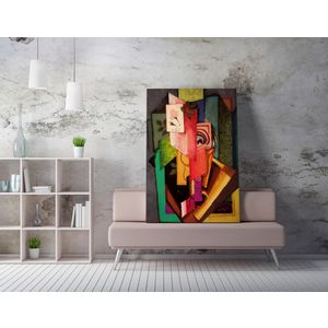 WY323 (50 x 70) Multicolor Decorative Canvas Painting