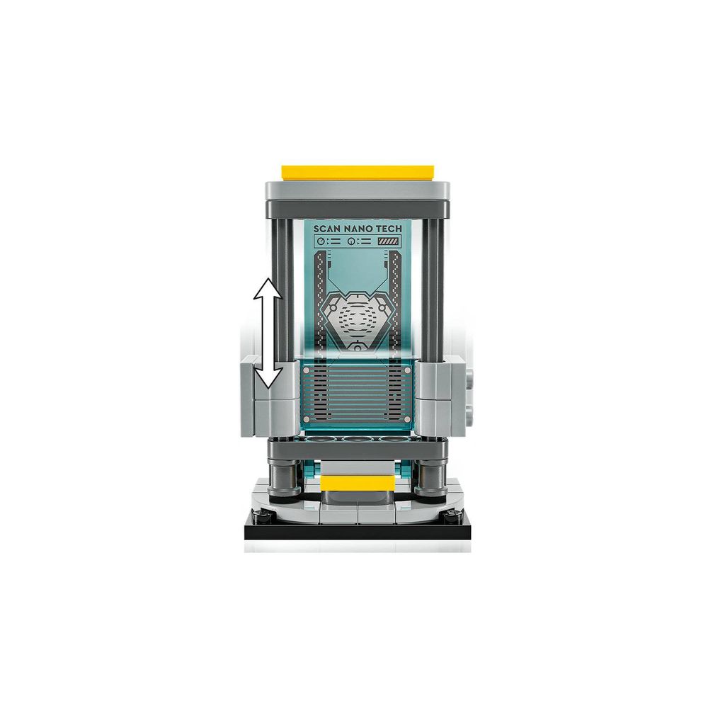 LEGO 76315 Iron Man Lab: Dvorana oklopa slika 5