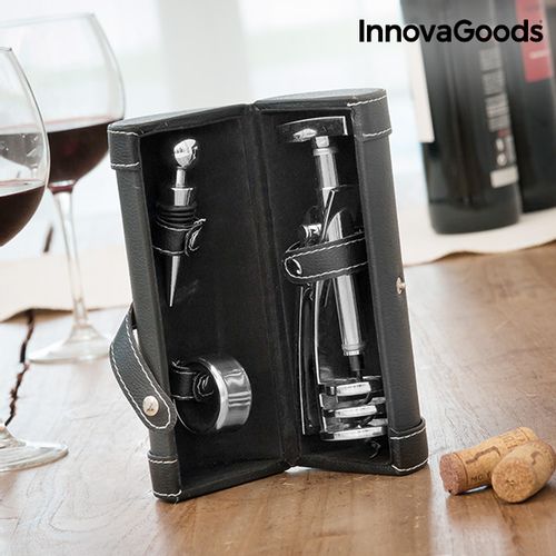 Set Pribora za Vino s Vadičepom Screwpull InnovaGoods (4 dijela) slika 6