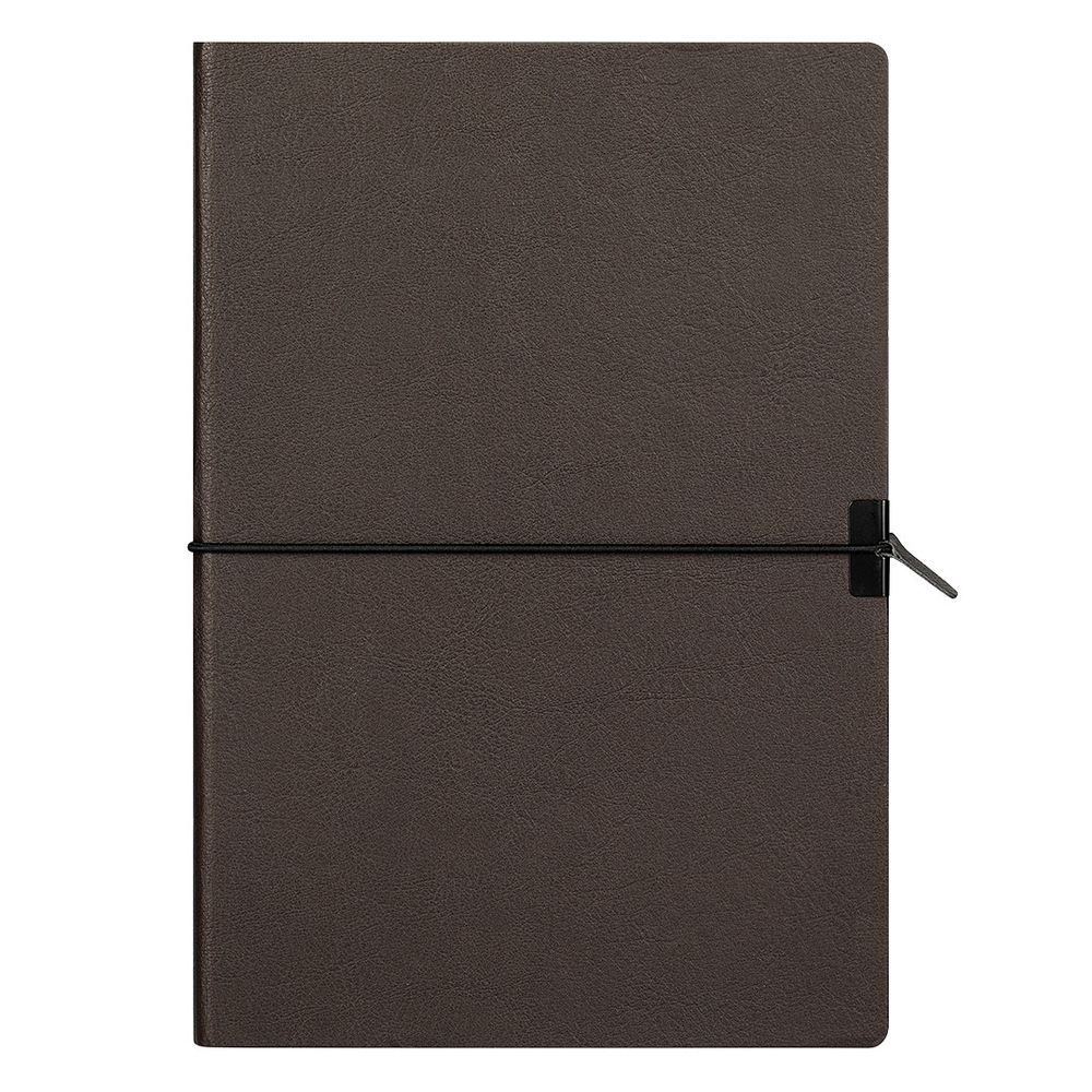 BASEL,notes sa fleksibilnom koricom A5,braon slika 1