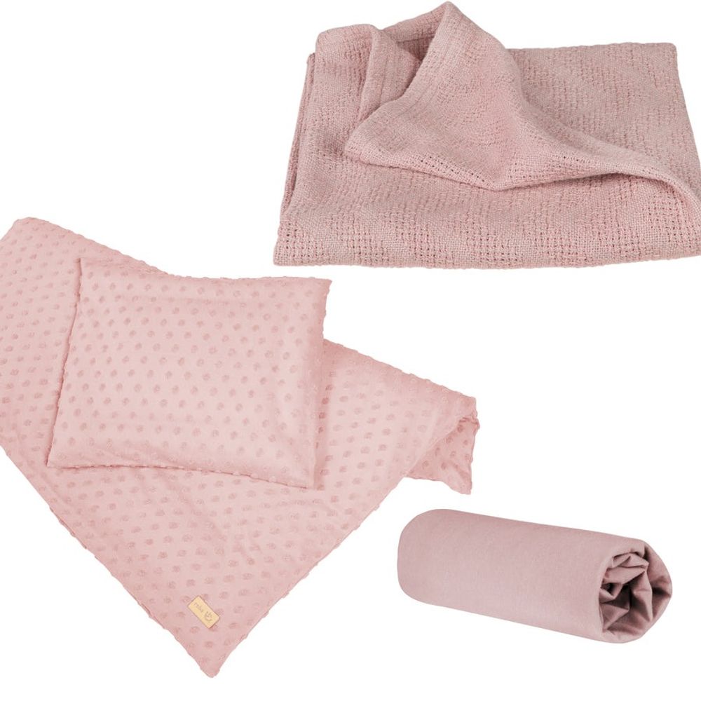 Roba Kids Set posteljinom sa dekicom Lil Planet, Rozi slika 3