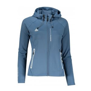 DUKSERICA SA KAPULJAČOM PEAK FW693018 LIGHT BLUE