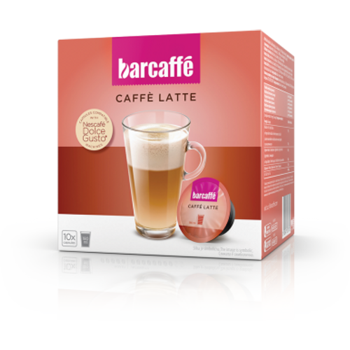 Barcaffe Dolce Gusto kapsule Caffe Latte, 10 kapsula slika 1