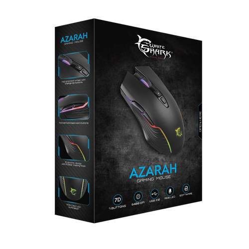 White Shark WS GM 5003 AZARAH RGB, Mouse slika 5