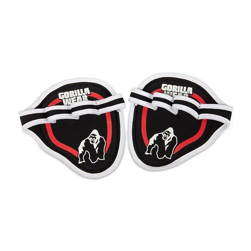 Gorilla Wear GRIP Podloge za dlan, Crno/Crvene slika 1