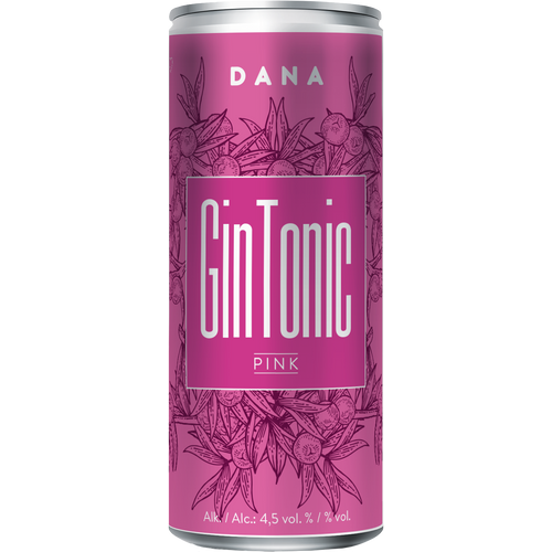 Dana gin tonic pink 4.5% 0.33l slika 1