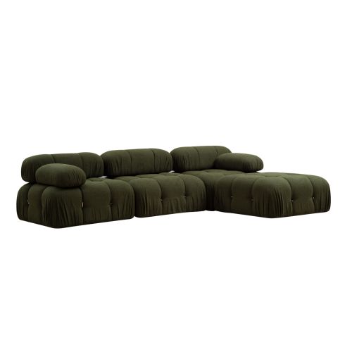 Atelier Del Sofa Bubble Green L1-O1-1R-PUF Green Corner Sofa slika 9