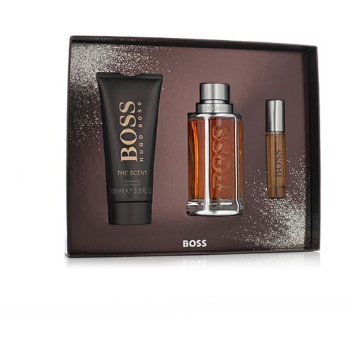 Hugo Boss Boss The Scent For Him EDT 100 ml + EDT MINI 10 ml + SG 100 ml (man) slika 2