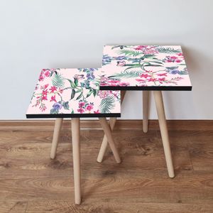 Nesting stolovi 2Shp191 - (2 komada) - boje: više boja