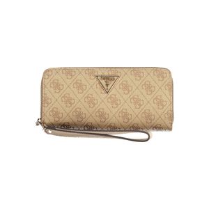 GUESS JEANS WOMEN'S WALLET BEIGE