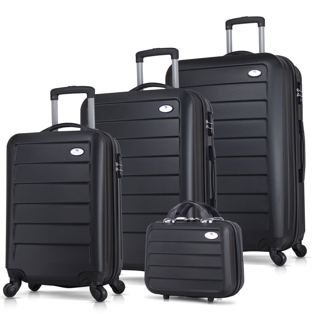 Set Crnih Kofera 1567 (4 Komada) slika 1