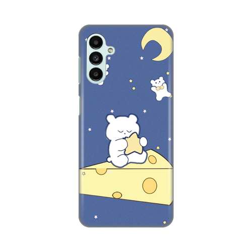 Torbica Silikonska Print za Samsung A136B/A047F Galaxy A13 5G/A04s Dreamy Bear slika 1