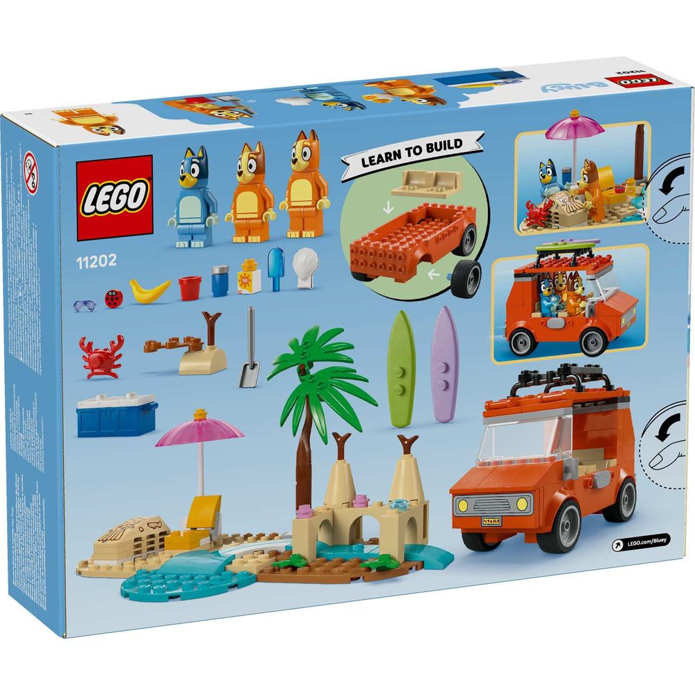 LEGO 11202 Bluey's Beach & Family Car Trip slika 10