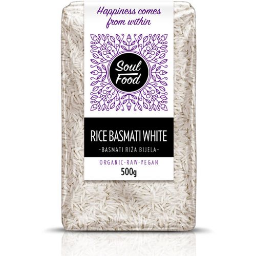 Soul Food Basmati riža bijela BIO Soul Food, 500g slika 1