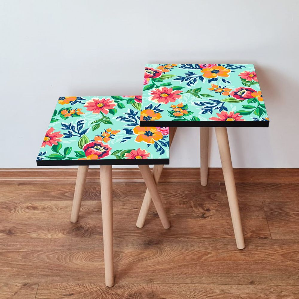 Nesting stolovi 2Shp196 - (2 komada) - boje: više boja slika 1