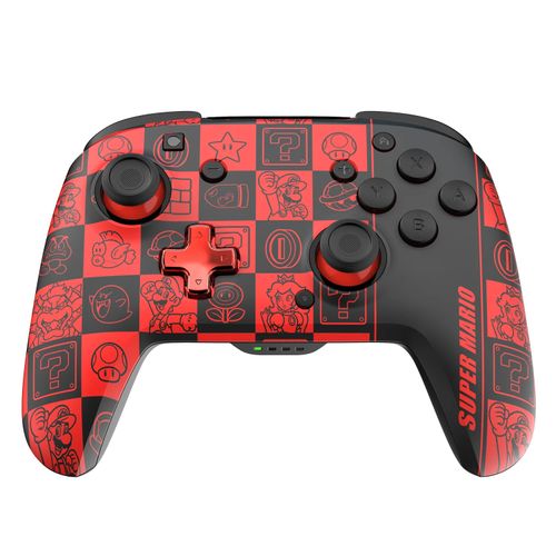 PDP SWITCH REMATCH WIRELESS CONTROLLER - SUPER ICONS GLOW IN THE DARK slika 5