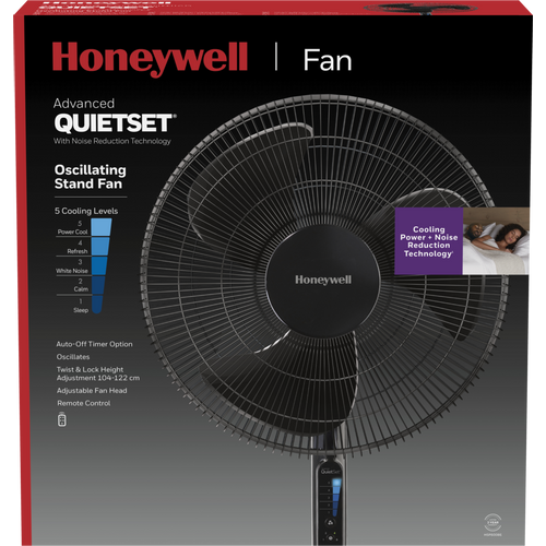 Honeywell stajaći ventilator crni HSF600 slika 3