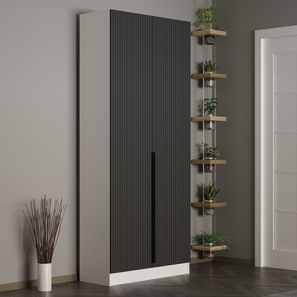 Hall Stalak Noah - 8264, Antracitna Boja slika 1