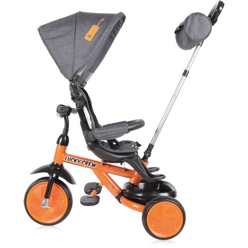 LORELLI LUCKY CREW Dječji Tricikl Black/Orange (12 - 36 mj/20 kg) slika 4