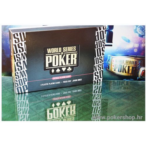COPAG set "WSOP" poker karte 100% plastika   slika 1