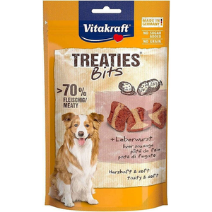 Vitakraft Treaties Bits poslastica za pse Jetrena kobasica 120g