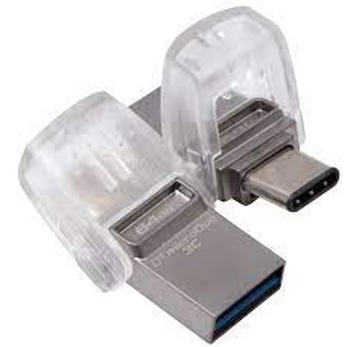 USB memorija KINGSTON DTDUO3C 64GB microDuo 3.1 bela slika 1