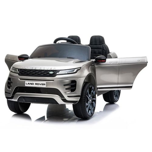 Licencirani auto na akumulator  Range Rover Evoque - sivi/lakirani slika 9