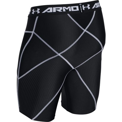 UNDER ARMOUR HG ARMOUR CORE SHORT-BLK//WHT slika 2