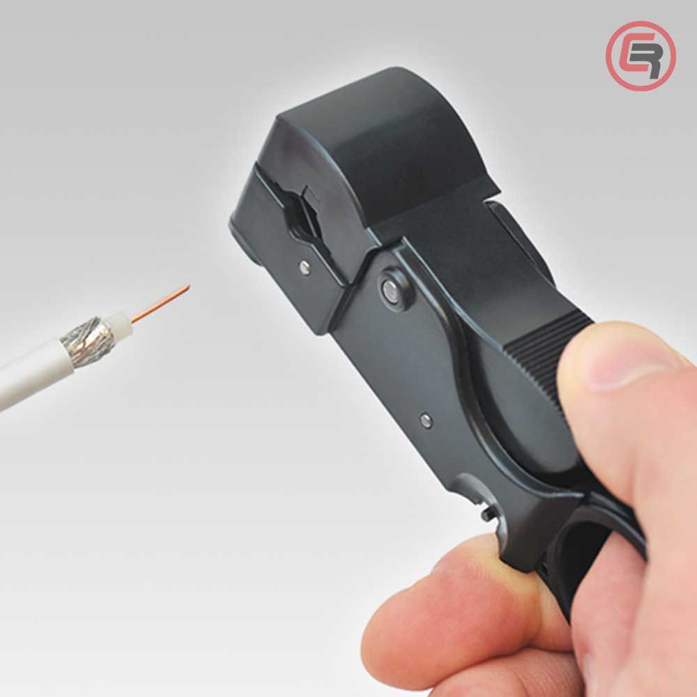 Knipex Skidač Izolacije Sa Koaksijalnog Kabla RG58, RG59, RG62 – 16 60 05 SB slika 7